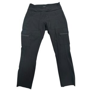 Athleta Black Cargo Joggers